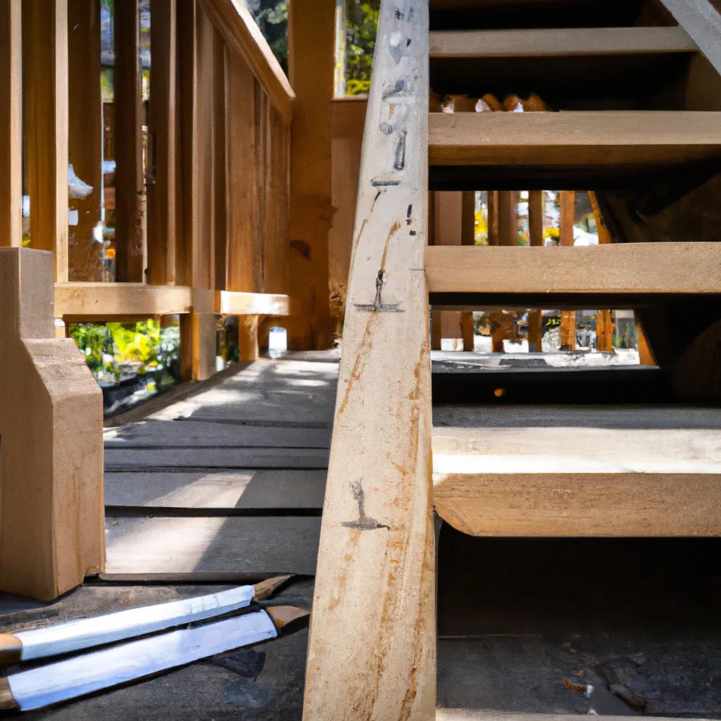 Jak zrobić schody drewaniane zewnętrzne?