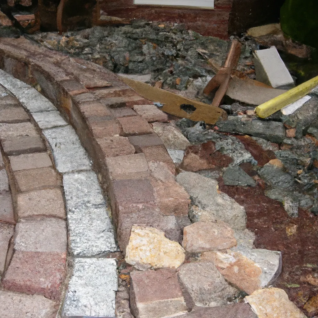 Jak zrobić opaskę z kostki brukowej wokół domu?