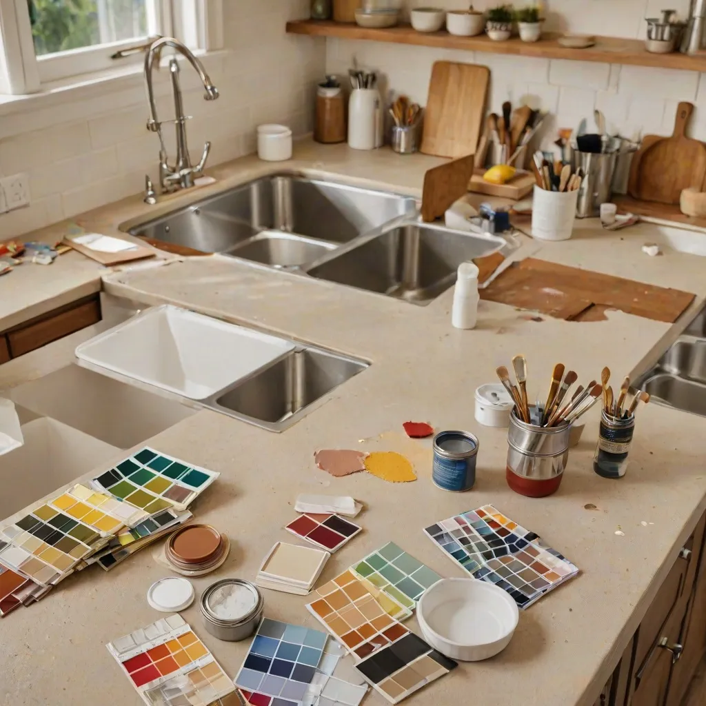 Wybór farby do blatu kuchennego