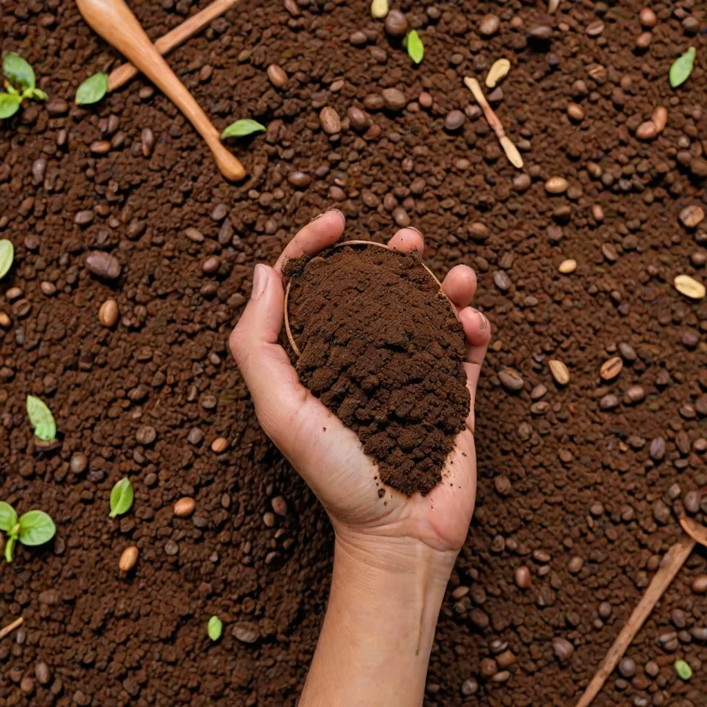 Jak zrobić nawóz z fusów kawy?