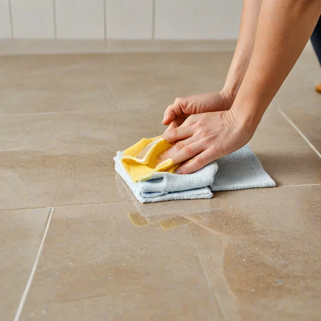 Domowe sposoby na nabłyszczenie płytek