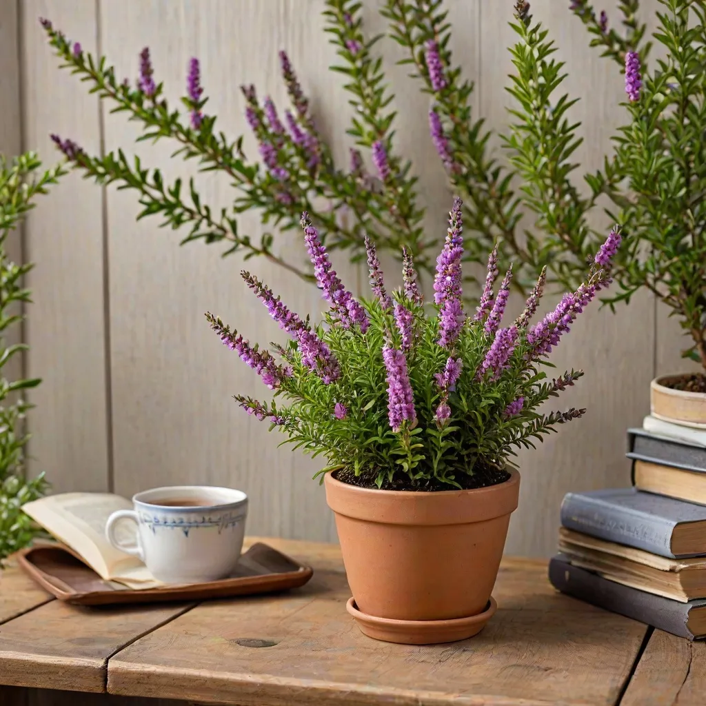 Z czym łączyć wrzosy w doniczce?