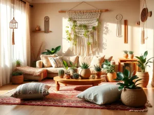 Styl boho wnętrza: jak wprowadzić magię do swojego domu?